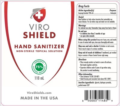 Viroshield Hand Sanitizer (Vs Hand Sanitizer)